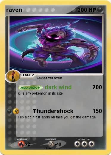 Pokemon raven