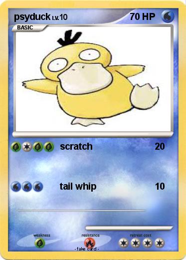 Pokemon psyduck