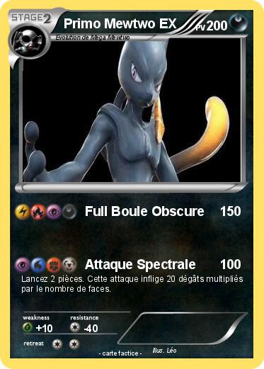 Pokemon Primo Mewtwo EX