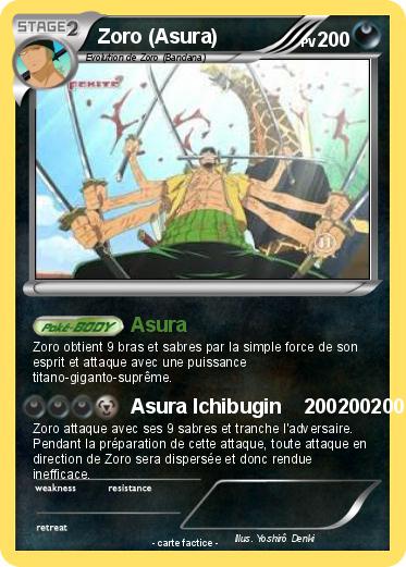 Pokemon Zoro (Asura)