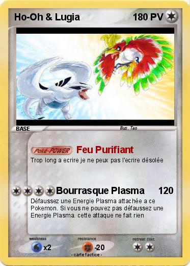 Pokemon Ho-Oh & Lugia
