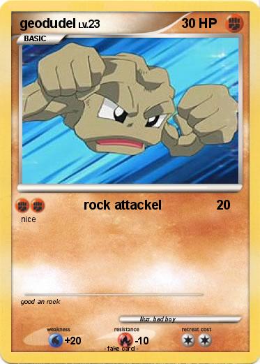 Pokemon geodudel