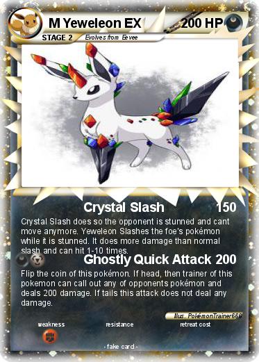 Pokemon M Yeweleon EX
