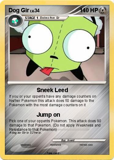 Pokemon Dog Gir