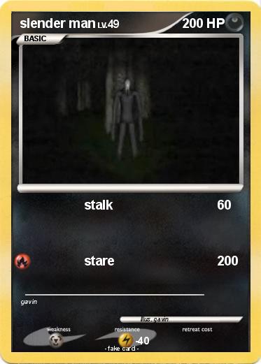 Pokemon slender man