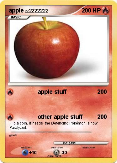 Pokemon apple