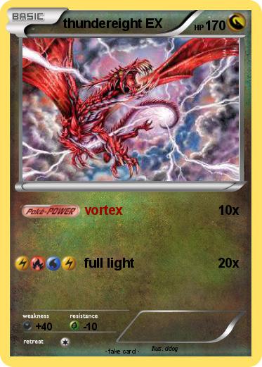 Pokemon thundereight EX