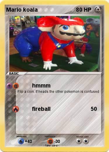 Pokemon Mario koala