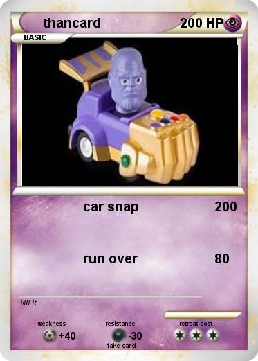 Pokemon thancard