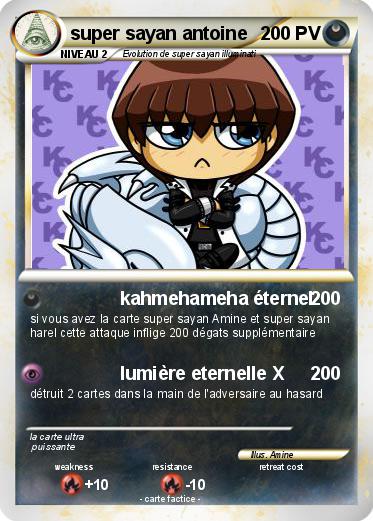 Pokemon super sayan antoine