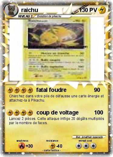 Pokemon raichu