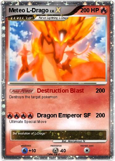 Pokemon Meteo L-Drago