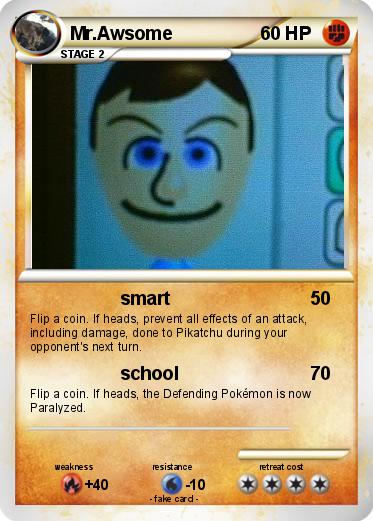Pokemon Mr.Awsome