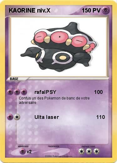 Pokemon KAORINE niv.X                                                          
