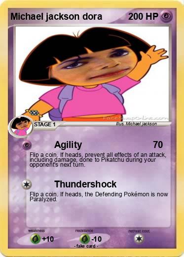 Pokemon Michael jackson dora