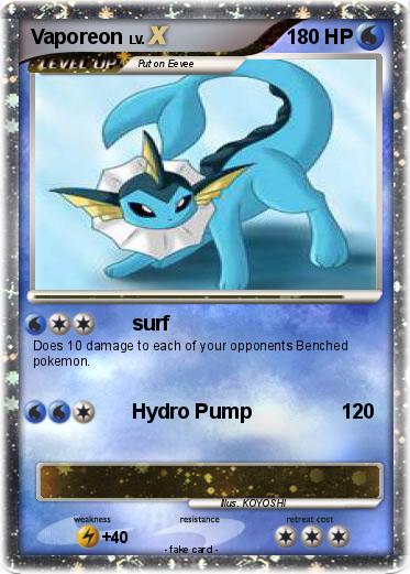 Pokemon Vaporeon