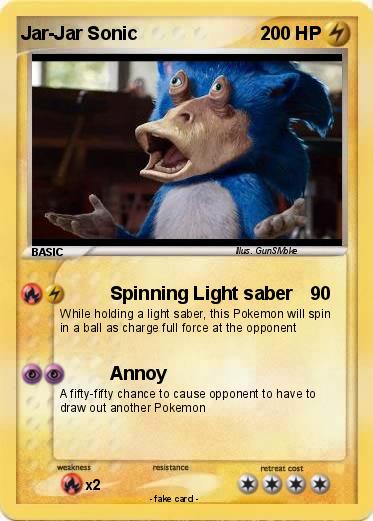 Pokemon Jar-Jar Sonic