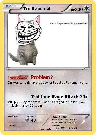 Pokemon Trollface cat