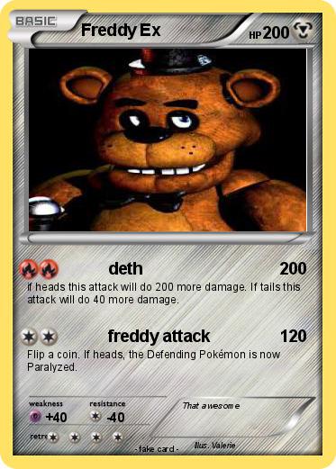 Pokemon Freddy Ex