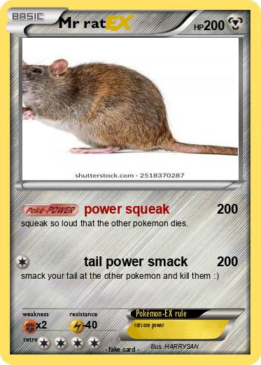 Pokemon Mr rat