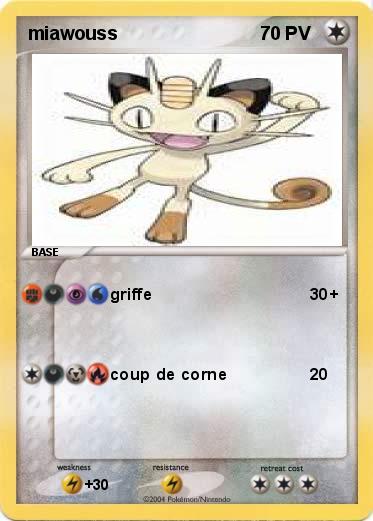 Pokemon miawouss
