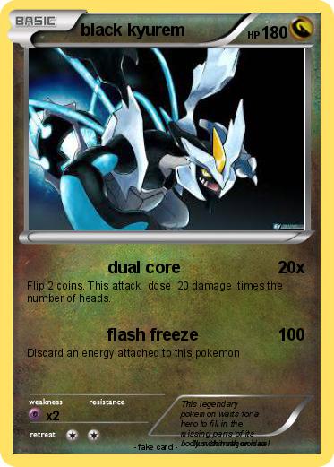 Pokemon black kyurem