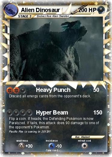 Pokemon Alien Dinosaur