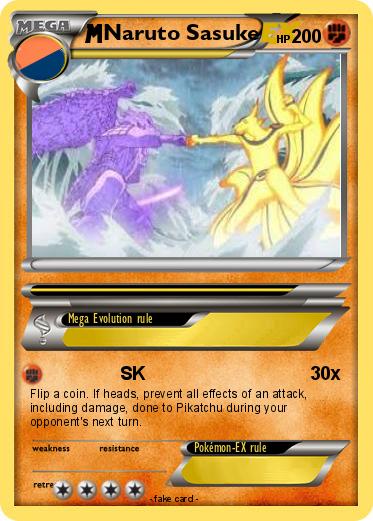 Pokemon Naruto Sasuke