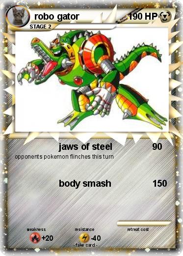 Pokemon robo gator
