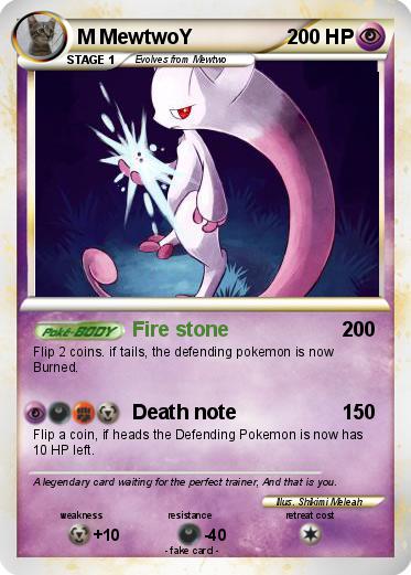 Pokemon M MewtwoY