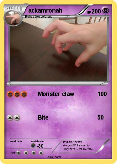 Pokemon ackamronah