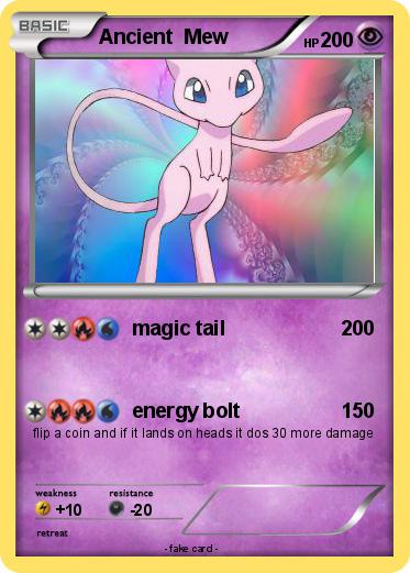 Pokemon Ancient  Mew