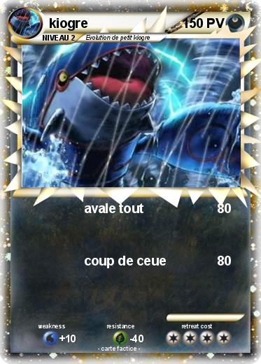 Pokemon kiogre