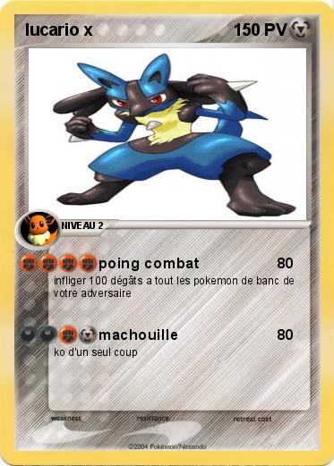 Pokemon lucario x