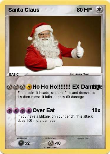 Pokemon Santa Claus