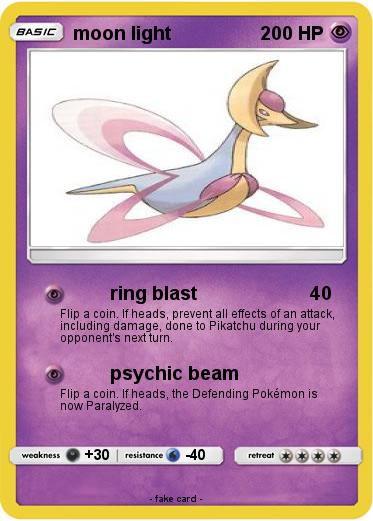 Pokemon moon light
