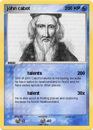 Pokemon john cabot