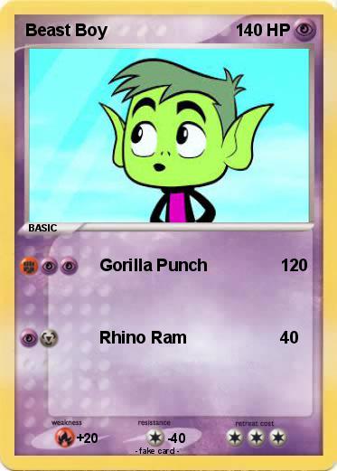 Pokemon Beast Boy