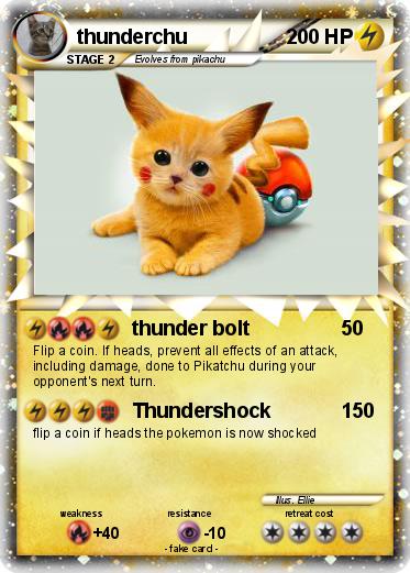 Pokemon thunderchu