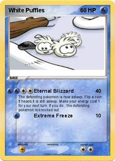 Pokemon White Puffles
