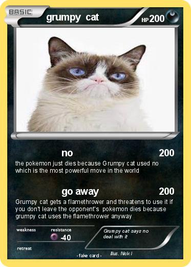 Pokemon grumpy  cat