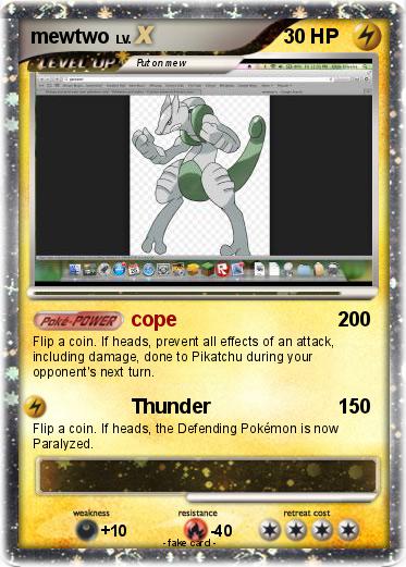 Pokemon mewtwo