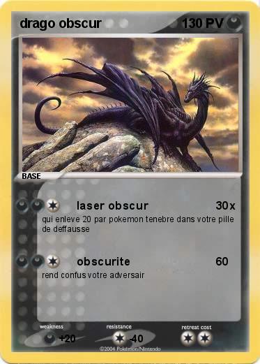Pokemon drago obscur