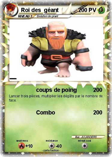Pokemon Roi des  géant