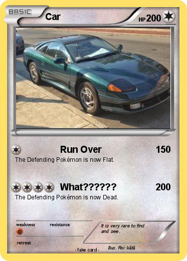Pokemon Car