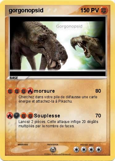 Pokemon gorgonopsid