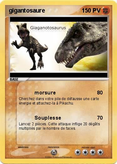 Pokemon gigantosaure