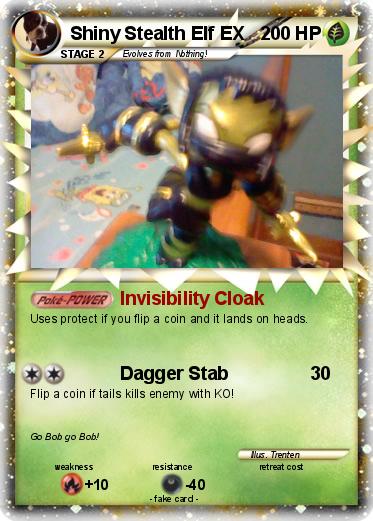 Pokemon Shiny Stealth Elf EX