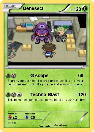 Pokemon Genesect