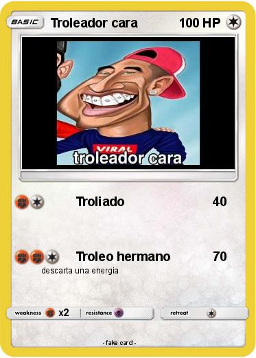 Pokemon Troleador cara
